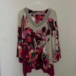 Very comfy shirt. Worn once was given to me as a present. Just not my style